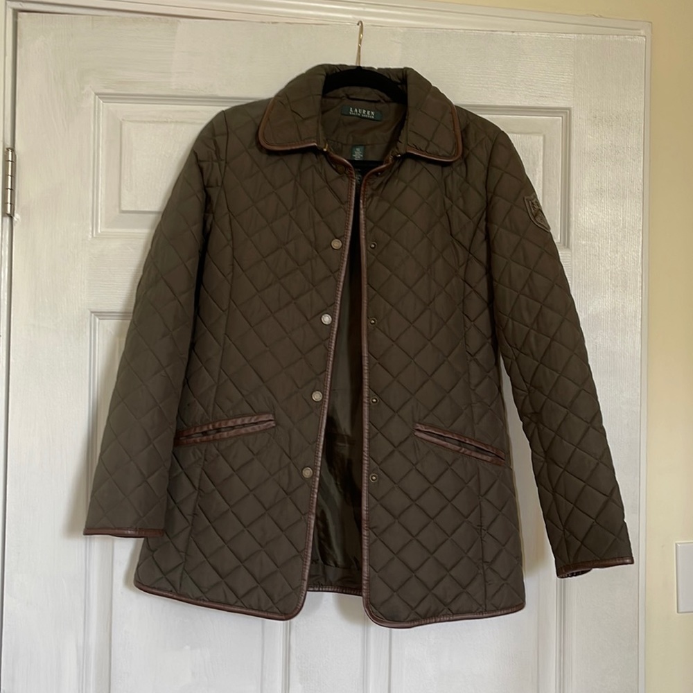 Lauren by Ralph Lauren quilted coat